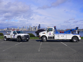 Flatbed-Towing-Service-Downtown-Seattle-WA